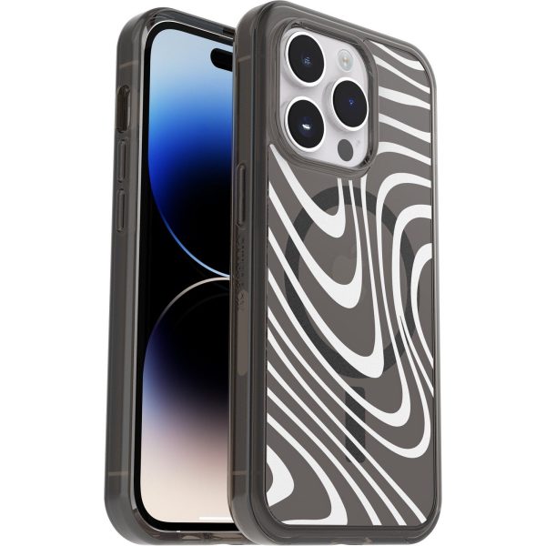 iPhone 14 Pro Symmetry Series Clear for MagSafe Case Midnight Swirl (Limited Edition) | OtterBox Apple iPhone