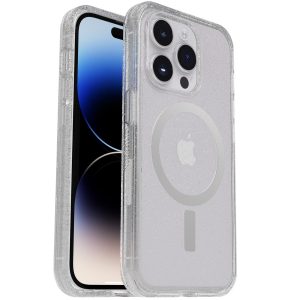 iPhone 14 Pro Symmetry Series Clear for MagSafe Case Stardust (Clear Glitter) | OtterBox Apple iPhone