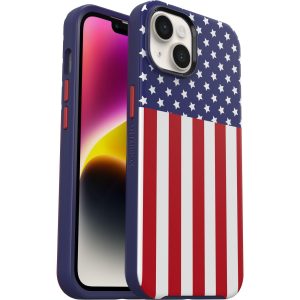 iPhone 14 Symmetry Series Case for MagSafe American Flag | OtterBox Apple iPhone