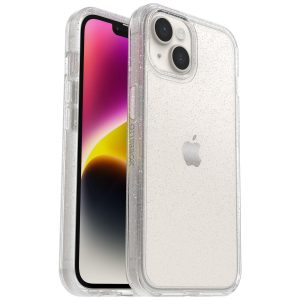 iPhone 14 Symmetry Series Clear Case Stardust (Clear Glitter) | OtterBox Apple iPhone