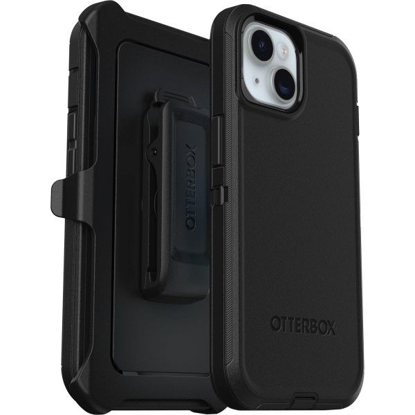 iPhone 15, iPhone 14 and iPhone 13 Defender Series Case Black | OtterBox Apple iPhone