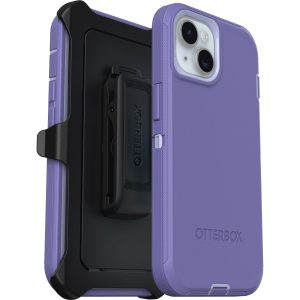 iPhone 15, iPhone 14 and iPhone 13 Defender Series Case Mountain Majesty (Purple) | OtterBox Apple iPhone