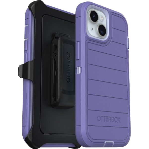 iPhone 15, iPhone 14 and iPhone 13 Defender Series Pro Case Mountain Majesty (Purple) | OtterBox Apple iPhone