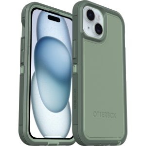 iPhone 15, iPhone 14 and iPhone 13 Defender Series XT Case for MagSafe Emerald Isle (Green) | OtterBox Apple iPhone