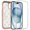 iPhone 15, iPhone 14 and iPhone 13 Defender Series XT Clear Case for MagSafe Seeing Spots (Clear / Brown) | OtterBox Apple iPhone