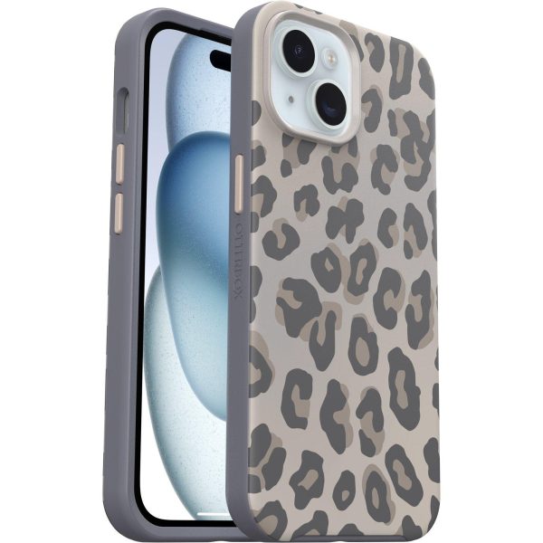 iPhone 15, iPhone 14 and iPhone 13 Symmetry Series Case for MagSafe Wild Cat (Grey) | OtterBox Apple iPhone