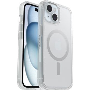 iPhone 15, iPhone 14 and iPhone 13 Symmetry Series Clear Case for MagSafe Clear | OtterBox Apple iPhone