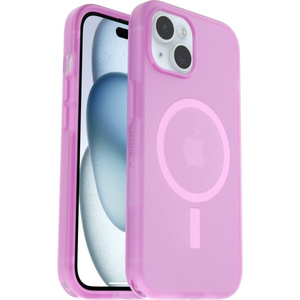 iPhone 15, iPhone 14 and iPhone 13 Symmetry Series Soft Touch Case for MagSafe Beet It (Pink) | OtterBox Apple iPhone