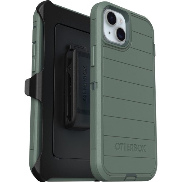 iPhone 15 Plus and iPhone 14 Plus Defender Series Pro Case Forest Ranger (Green) | OtterBox Apple iPhone