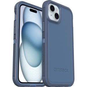 iPhone 15 Plus and iPhone 14 Plus Defender Series XT Case for MagSafe Baby Blue Jeans (Blue) | OtterBox Apple iPhone