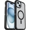 iPhone 15 Plus and iPhone 14 Plus Defender Series XT Clear Case for MagSafe Dark Side (Clear / Black) | OtterBox Apple iPhone