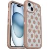 iPhone 15 Plus and iPhone 14 Plus Defender Series XT Clear Case for MagSafe Seeing Spots (Clear / Brown) | OtterBox Apple iPhone