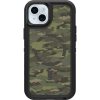 iPhone 15 Plus and iPhone 14 Plus Defender Series XT Clear Case for MagSafe Woodland Camo (Clear / Black) | OtterBox Apple iPhone