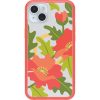 iPhone 15 Plus and iPhone 14 Plus Symmetry Series Clear Case for MagSafe Fluttering Flora Quilted Poppies (Limited Edition) | OtterBox Apple iPhone