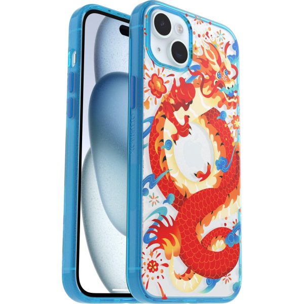 iPhone 15 Plus Lumen Series Case for MagSafe Year Of The Dragon (Blue) | OtterBox Apple iPhone