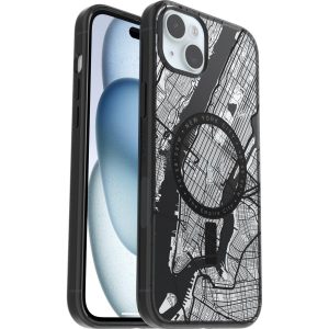 iPhone 15 Plus Lumen Series Passport Case New York (Clear) | OtterBox Apple iPhone