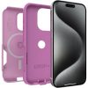 iPhone 15 Pro Commuter Series Case For MagSafe Run Wildflower (Pink) | OtterBox Apple iPhone