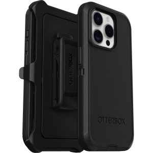 iPhone 15 Pro Defender Series Case Black | OtterBox Apple iPhone