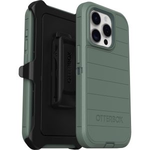 iPhone 15 Pro Defender Series Pro Case Forest Ranger (Green) | OtterBox Apple iPhone