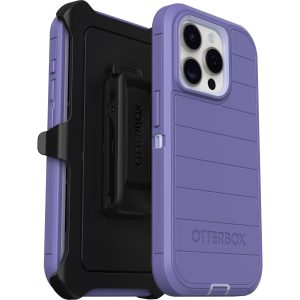 iPhone 15 Pro Defender Series Pro Case Mountain Majesty (Purple) | OtterBox Apple iPhone