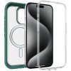 iPhone 15 Pro Defender Series XT Clear Case for MagSafe Velvet Evergreen (Clear / Green) | OtterBox Apple iPhone