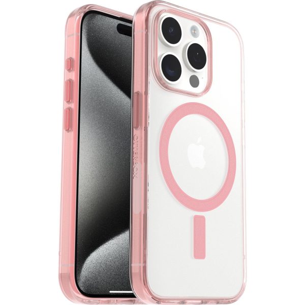 iPhone 15 Pro Lumen Series Case for MagSafe Anemone (Pink) | OtterBox Apple iPhone