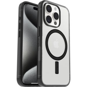 iPhone 15 Pro Lumen Series Case for MagSafe Manta Ray (Black) | OtterBox Apple iPhone