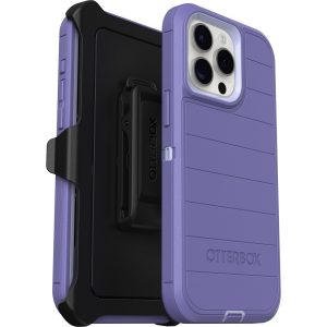 iPhone 15 Pro Max Defender Series Pro Case Mountain Majesty (Purple) | OtterBox Apple iPhone