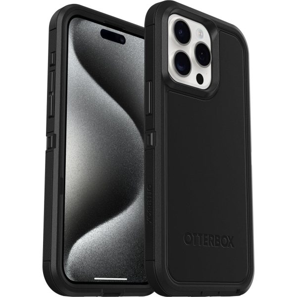 iPhone 15 Pro Max Defender Series XT Case for MagSafe Black | OtterBox Apple iPhone