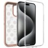 iPhone 15 Pro Max Defender Series XT Clear Case for MagSafe Seeing Spots (Clear / Brown) | OtterBox Apple iPhone