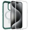 iPhone 15 Pro Max Defender Series XT Clear Case for MagSafe Velvet Evergreen (Clear / Green) | OtterBox Apple iPhone