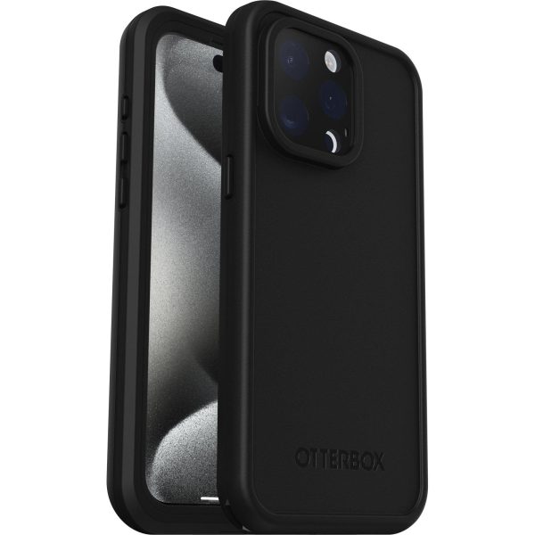 iPhone 15 Pro Max OtterBox Frē Series Case for MagSafe Black | OtterBox Apple iPhone