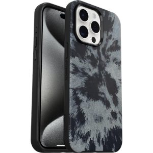 iPhone 15 Pro Max Symmetry Series Case for MagSafe Burnout Sky (Black) | OtterBox Apple iPhone