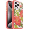 iPhone 15 Pro Max Symmetry Series Clear Case for MagSafe Fluttering Flora Quilted Poppies (Limited Edition) | OtterBox Apple iPhone