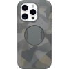 iPhone 15 Pro OtterGrip Symmetry Series for MagSafe Case Iron Camo (Grey) | OtterBox Apple iPhone