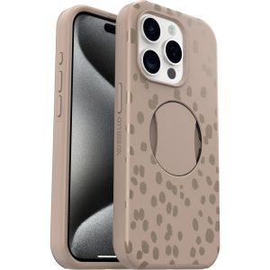 iPhone 15 Pro OtterGrip Symmetry Series for MagSafe Case On The Spot (Brown) | OtterBox Apple iPhone