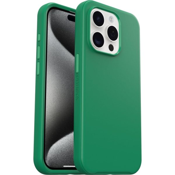 iPhone 15 Pro Symmetry Series Case for MagSafe Green Juice (Green) | OtterBox Apple iPhone