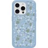 iPhone 15 Pro Symmetry Series Clear Case for MagSafe Dawn Floral (Blue) | OtterBox Apple iPhone