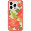 iPhone 15 Pro Symmetry Series Clear Case for MagSafe Fluttering Flora Quilted Poppies (Limited Edition) | OtterBox Apple iPhone