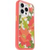 iPhone 15 Pro Symmetry Series Clear Case for MagSafe Fluttering Flora Quilted Poppies (Limited Edition) | OtterBox Apple iPhone