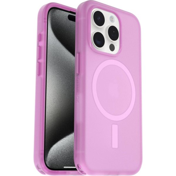 iPhone 15 Pro Symmetry Series Soft Touch Case For MagSafe Beet It (Pink) | OtterBox Apple iPhone