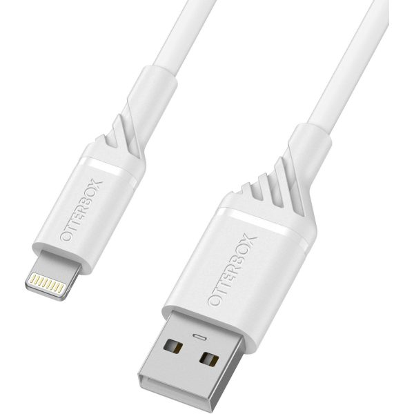 Lightning to USB-A Cable Cloud Dream (White) | OtterBox Cables