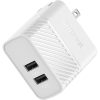 Lightning to USB-A Dual Port Wall Charging Kit, 24W Combined Cloud Dream (White) | OtterBox Wall Charging