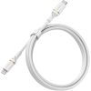 Lightning to USB-C Fast Charge Cable Cloud Dust (White) | OtterBox Cables