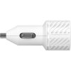 USB-A Dual Port Car Charger – 24W Cloud Dream (White) | OtterBox Car Charging