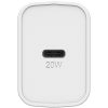 USB-C Fast Charge Wall Charger, 20W Cloud Dust (White) | OtterBox Wall Charging