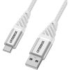 USB-C to USB-A Cable – Premium Cloud White | OtterBox Cables