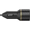 USB-C + USB-A Dual Port 32W Premium Car Charger Black Shimmer | OtterBox Car Charging