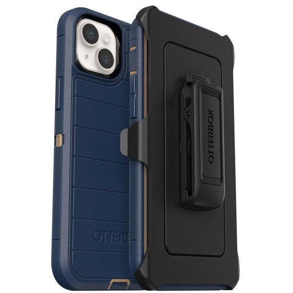 iPhone 14 Plus Defender Series Pro Case Blue Suede Shoes | OtterBox Apple iPhone