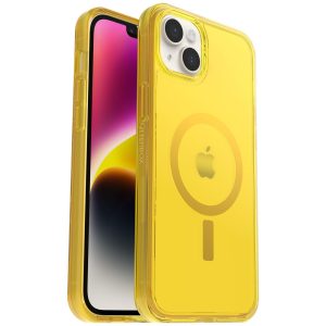 iPhone 14 Plus Symmetry Series Clear for MagSafe Case Sun Day (Yellow) | OtterBox Apple iPhone